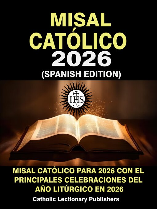 Title details for Misal Católico 2026 by Catholic Lectionary Publishers - Available